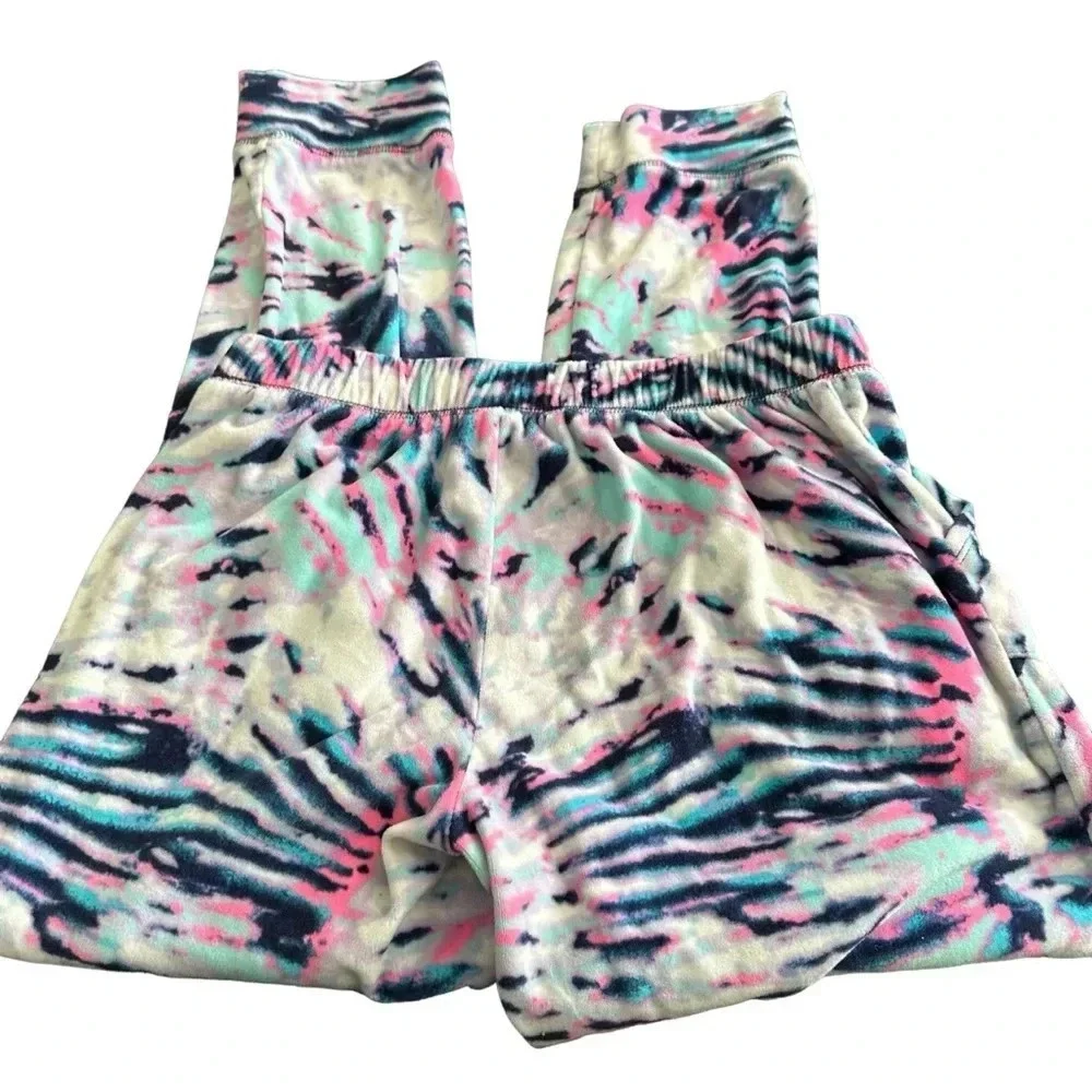 Justice girls size large tie die pajama pants